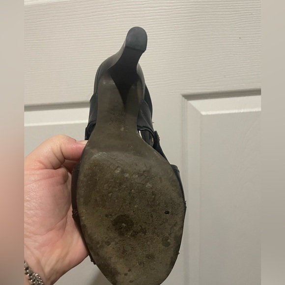 Tory Burch open toe heels - Picture 3 of 6